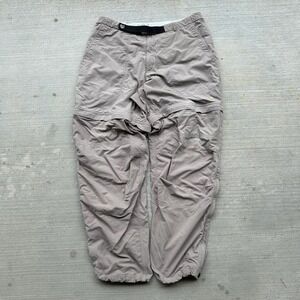 Mountain Hardwear Cargo Convertible Hiking Pants Mens L Nylon Outdoor Hiking